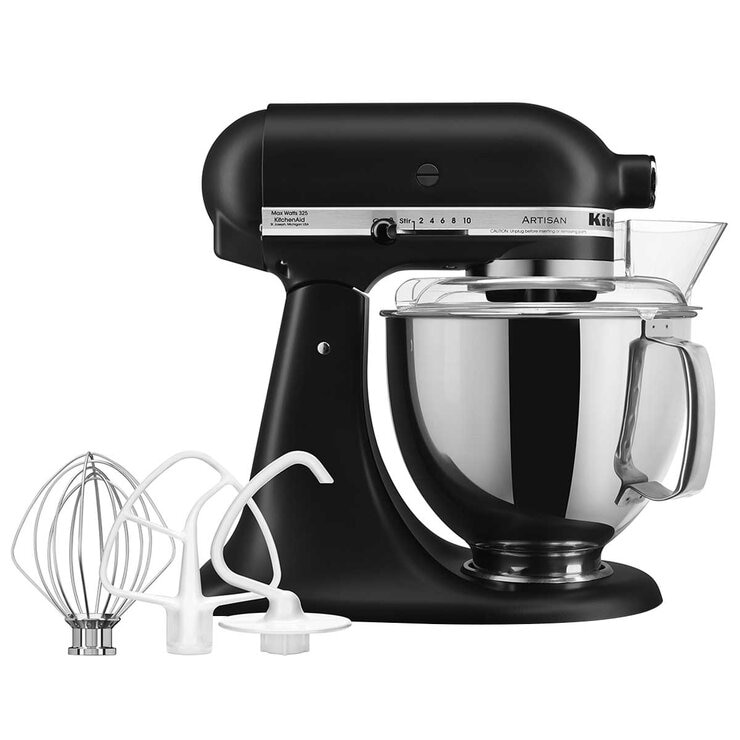 KitchenAid Artisan Stand Mixer 4.8L 5KSM150PSABM Black KitchenAid Artisan Stand Mixer 4.8L 5KSM150PSABM Black