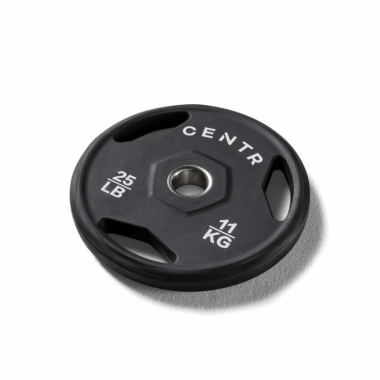 Centr 136kg Rubber Olympic Weight Set With Bar Centr 136kg Rubber Olympic Weight Set With Bar