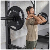 Centr 136kg Rubber Olympic Weight Set With Bar Centr 136kg Rubber Olympic Weight Set With Bar