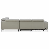 Aiden & Ivy Leather Power Sectional With Ratchet Headrest Aiden & Ivy Leather Power Sectional With Ratchet Headrest