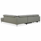 Aiden & Ivy Leather Power Sectional With Ratchet Headrest Aiden & Ivy Leather Power Sectional With Ratchet Headrest