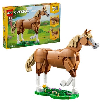 LEGO Creator 3 In 1 Beautiful Horse Toy 31166 LEGO Creator 3 In 1 Beautiful Horse Toy 31166