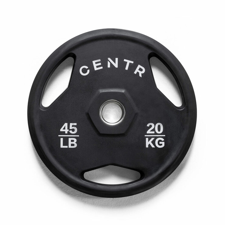 Centr 136kg Rubber Olympic Weight Set With Bar Centr 136kg Rubber Olympic Weight Set With Bar