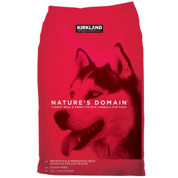 Kirkland Signature Nature's Domain Turkey Meal And Sweet Potato Formula Dog Food 15.87kg