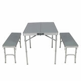 The Timber Ridge Table and Bench Combo The Timber Ridge Table and Bench Combo