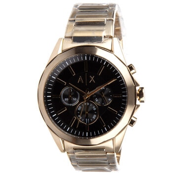 Armani Exchange Gold Tone Chronograph Men's Watch AX2611