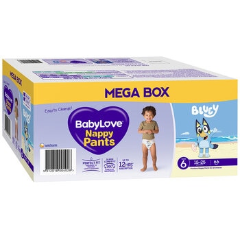 BabyLove Nappy Pants Mega Box Junior 66 Nappy Pants