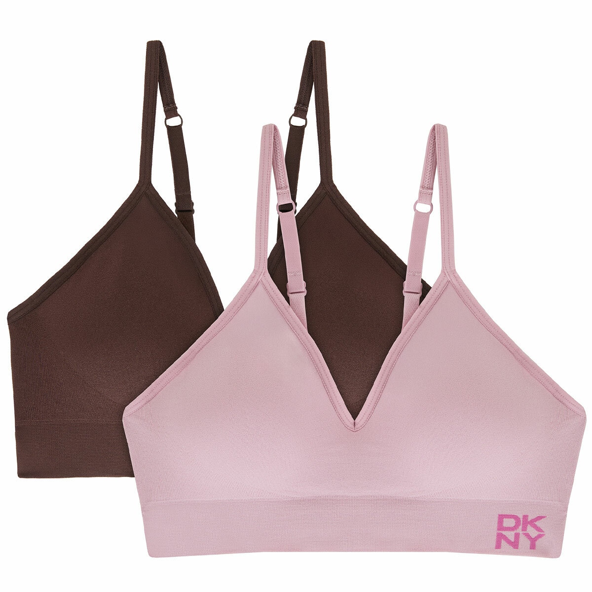 DKNY Women's Bralette 2 Pack DKNY Women's Bralette 2 Pack