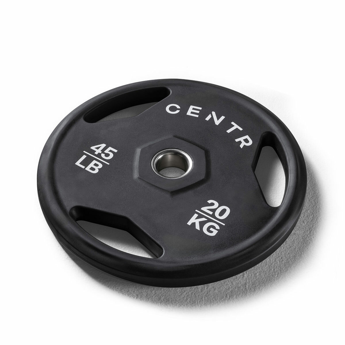 Centr 136kg Rubber Olympic Weight Set With Bar Centr 136kg Rubber Olympic Weight Set With Bar