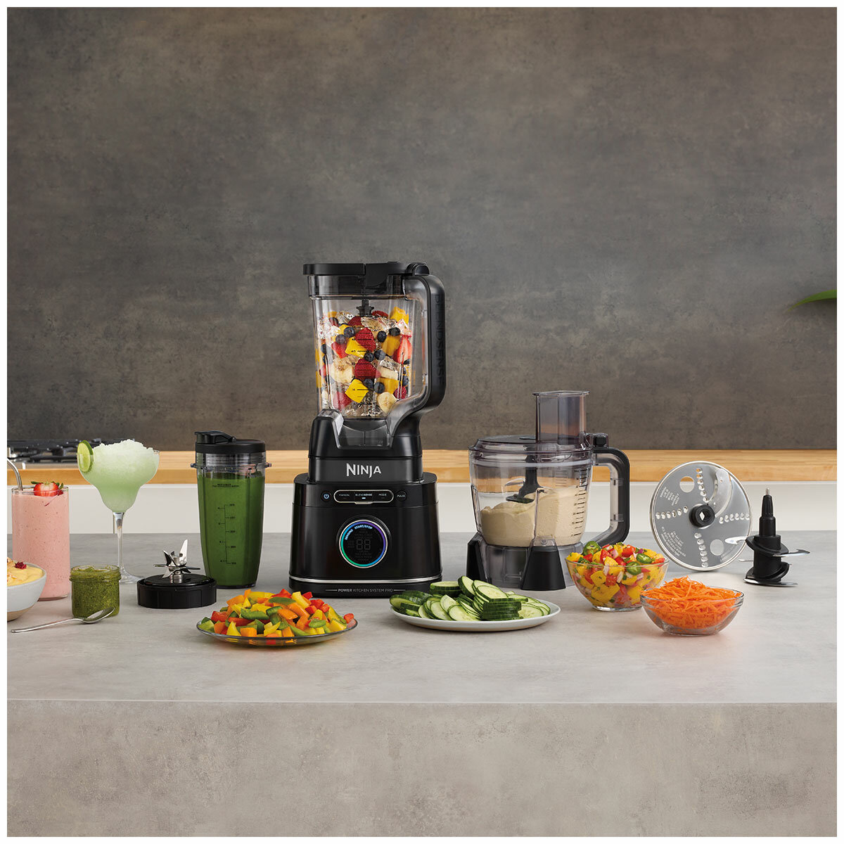 Ninja Detect Kitchen System Power Blender & Processor Pro TB401 Ninja Detect Kitchen System Power Blender & Processor Pro TB401