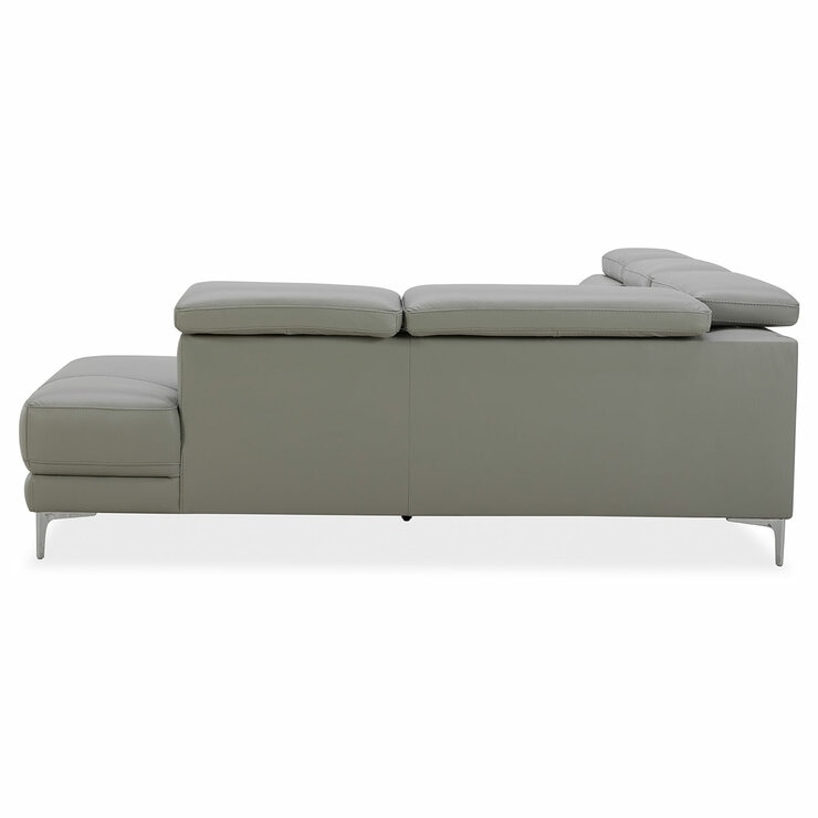 Aiden & Ivy Leather Power Sectional With Ratchet Headrest Aiden & Ivy Leather Power Sectional With Ratchet Headrest