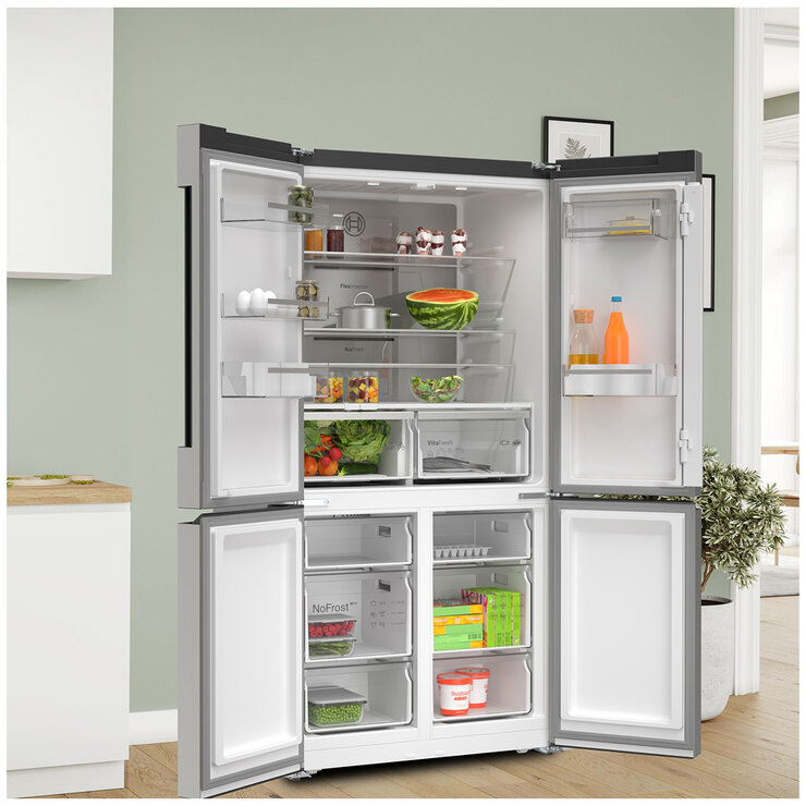 Bosch Series 6 French Door Fridge Stainless Steel 605L KFN96APEAA Bosch Series 6 French Door Fridge Stainless Steel 605L KFN96APEAA