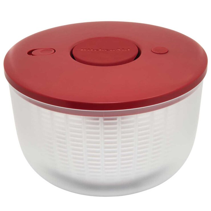 KitchenAid Salad Spinner Red KitchenAid Salad Spinner Red