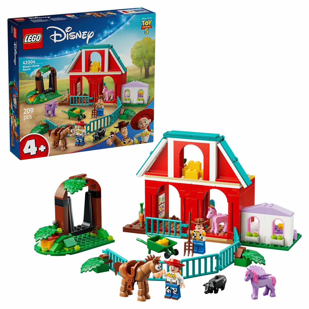 LEGO Disney and Pixar Toy Story 5 Blaze’s Horse Ranch 43304 LEGO Disney and Pixar Toy Story 5 Blaze’s Horse Ranch 43304