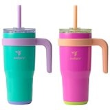 Reduce Cold1 Mug 700ml x 2 Pack Pink And Green Reduce Cold1 Mug 700ml x 2 Pack Pink And Green