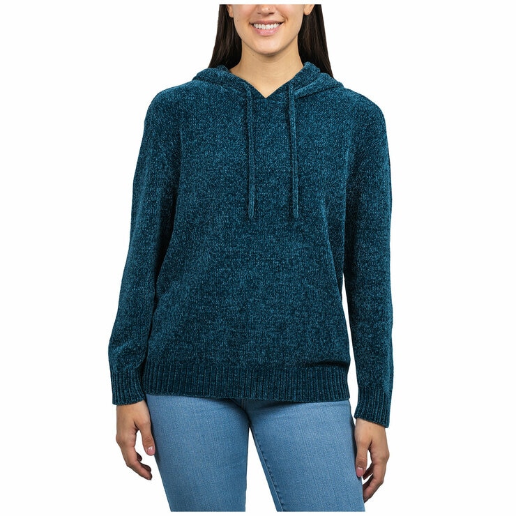 Jachs Girlfriend Women's Chenille Hoodie Sweater Jachs Girlfriend Women's Chenille Hoodie Sweater