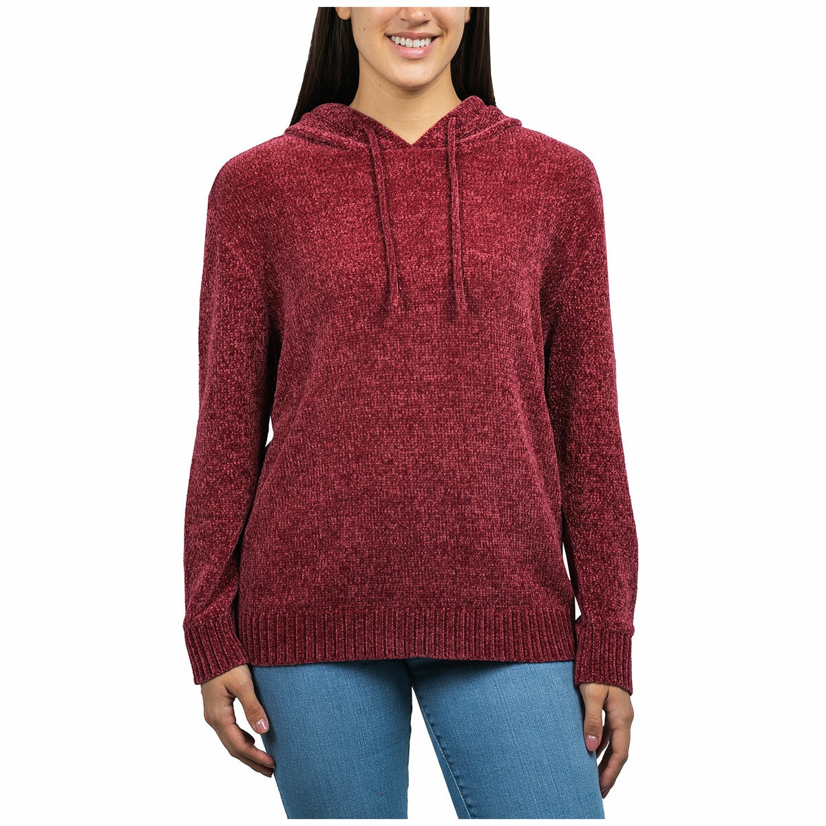 Jachs Girlfriend Women's Chenille Hoodie Sweater Jachs Girlfriend Women's Chenille Hoodie Sweater