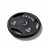 Centr 136kg Rubber Olympic Weight Set With Bar Centr 136kg Rubber Olympic Weight Set With Bar