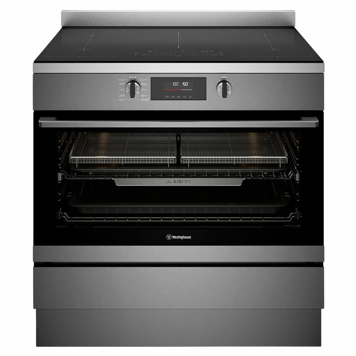 Westinghouse 90cm Freestanding Induction Pyrolytic Freestanding Oven WFEP9757DD Westinghouse 90cm Freestanding Induction Pyrolytic Freestanding Oven WFEP9757DD