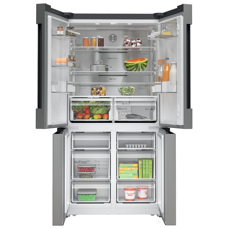 Bosch Series 6 French Door Fridge Stainless Steel 605L KFN96APEAA Bosch Series 6 French Door Fridge Stainless Steel 605L KFN96APEAA