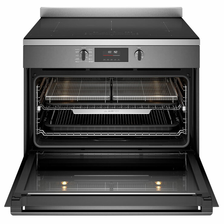 Westinghouse 90cm Freestanding Induction Pyrolytic Freestanding Oven WFEP9757DD Westinghouse 90cm Freestanding Induction Pyrolytic Freestanding Oven WFEP9757DD