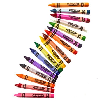 Crayola Triangular Crayons Classpack 256 Count 16 Colours