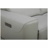 Aiden & Ivy Leather Power Sectional With Ratchet Headrest Aiden & Ivy Leather Power Sectional With Ratchet Headrest