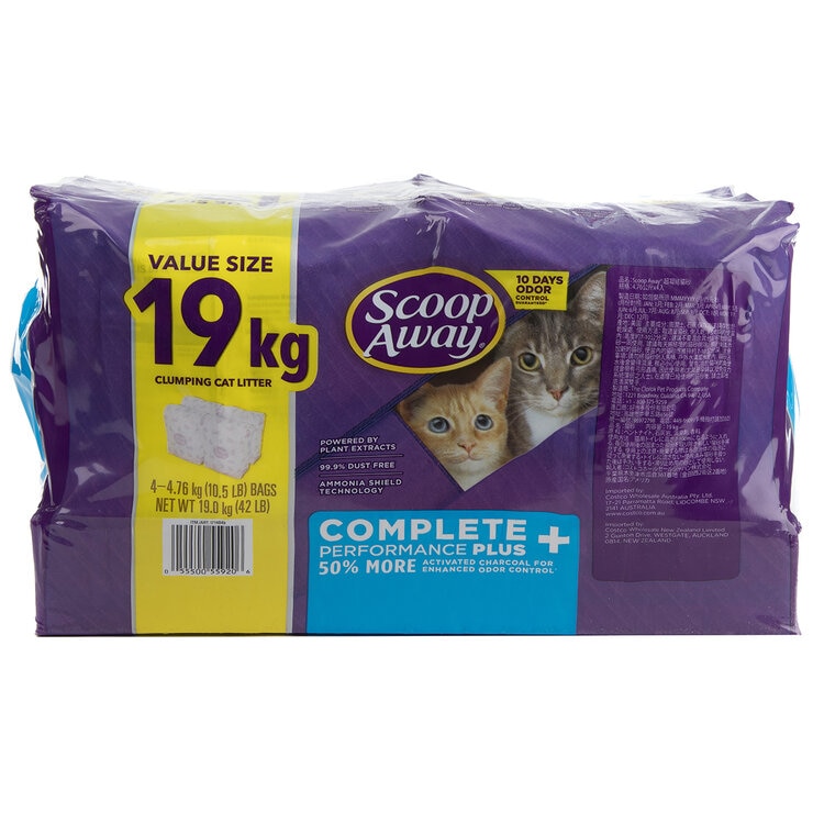 Scoop Away Cat Litter Perfomance Plus 19kg Scoop Away Cat Litter Perfomance Plus 19kg