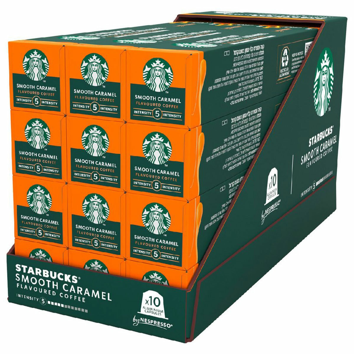 Starbucks by Nespresso Smooth Caramel Coffee Capsules 120 Pack Starbucks by Nespresso Smooth Caramel Coffee Capsules 120 Pack