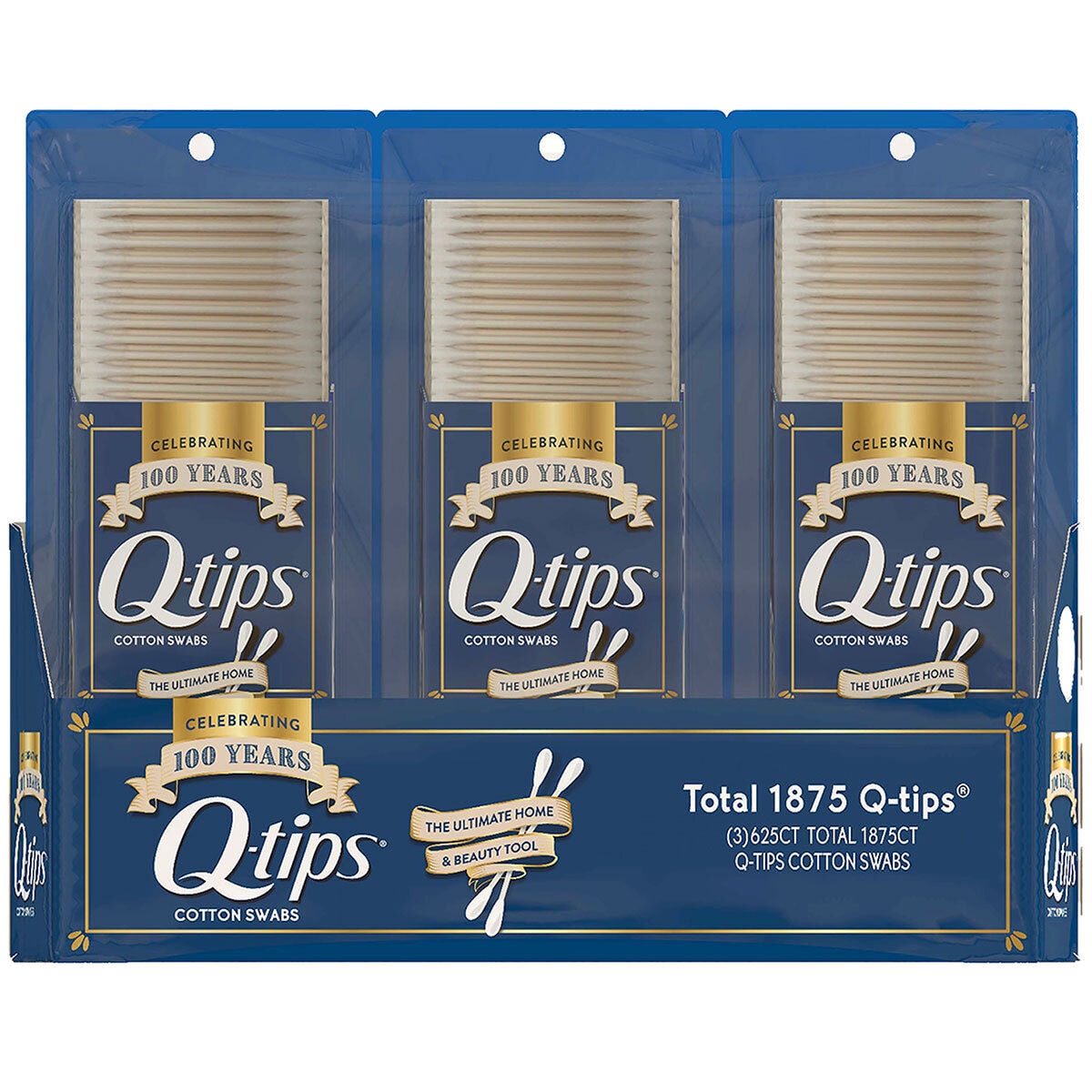 Q-Tips Cotton Swabs 1875 Count Q-Tips Cotton Swabs 1875 Count