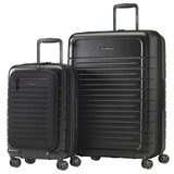 Samsonite Variate 2 Piece Luggage Set Black Samsonite Variate 2 Piece Luggage Set Black