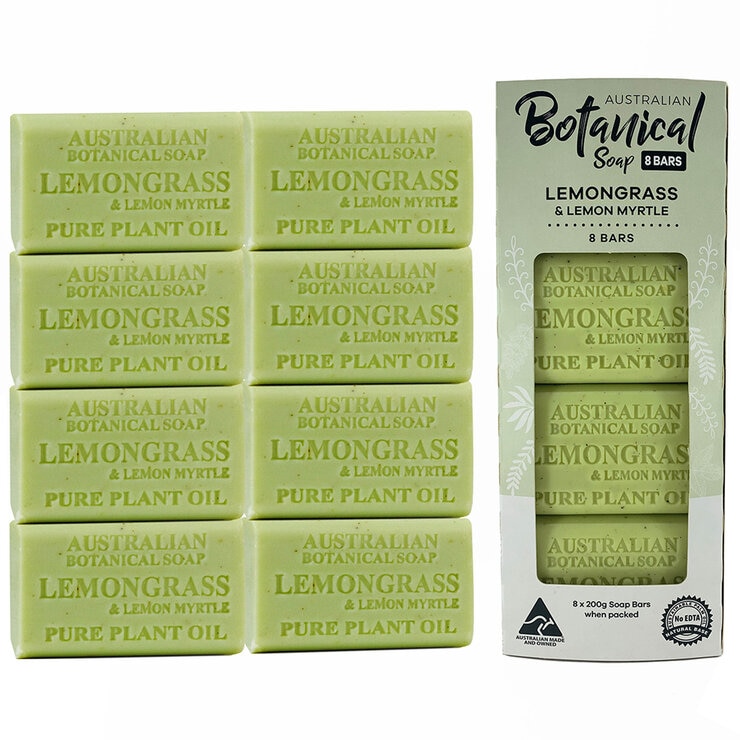 Australian Botanical Bar Soap 8 Pack Australian Botanical Bar Soap 8 Pack