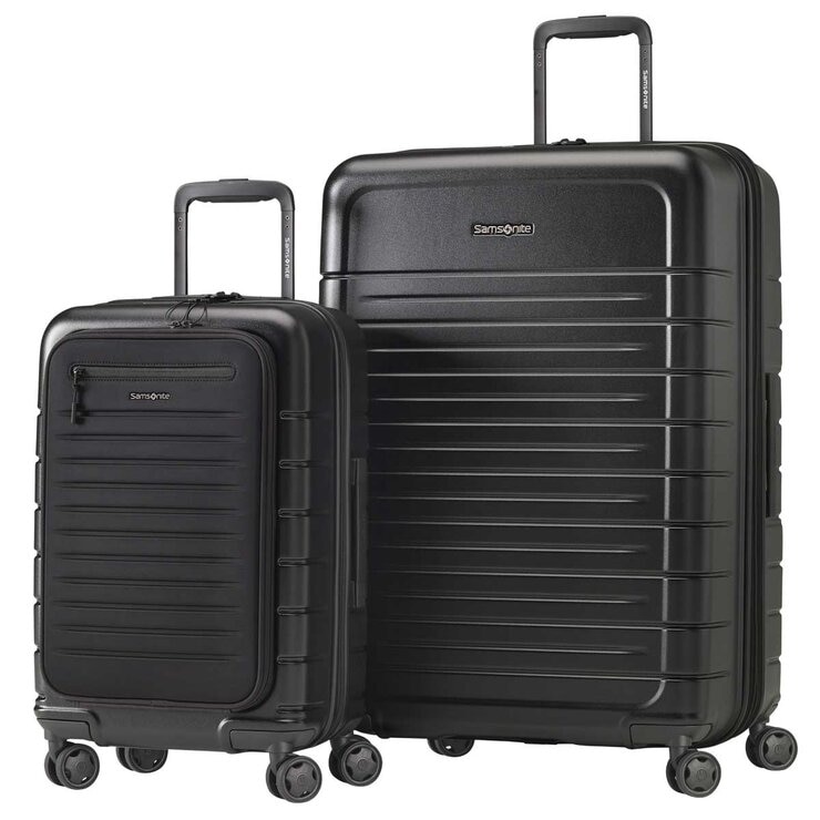 Samsonite Variate 2 Piece Luggage Set Black Samsonite Variate 2 Piece Luggage Set Black
