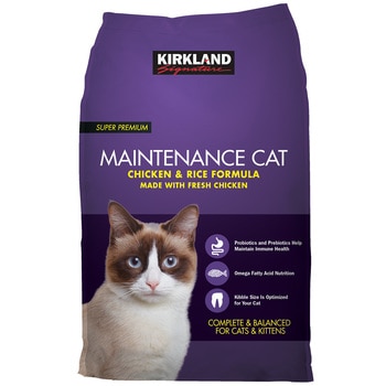 Kirkland Signature Super Premium Maintenance Chicken And Rice Formula Cat Food 11.34kg