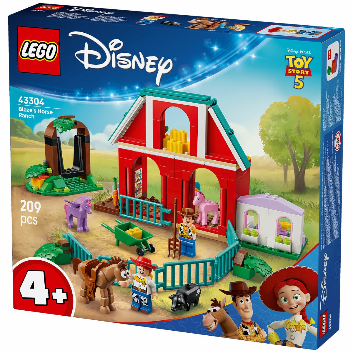 LEGO Disney and Pixar Toy Story 5 Blaze’s Horse Ranch 43304 LEGO Disney and Pixar Toy Story 5 Blaze’s Horse Ranch 43304