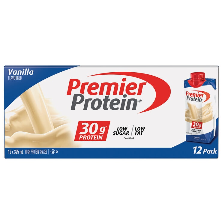 Premier Protein Vanilla Protein Shake 24 x 325ml Premier Protein Vanilla Protein Shake 24 x 325ml