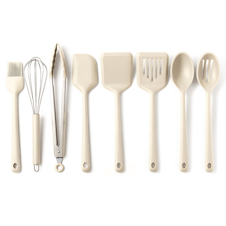 Core Kitchen Tool 8 Piece Set Sand Core Kitchen Tool 8 Piece Set Sand