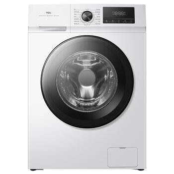 TCL 7.5KG Front Load Washing Machine White WF75P10W TCL 7.5KG Front Load Washing Machine White WF75P10W