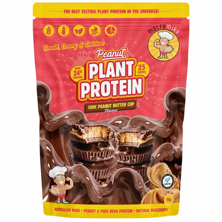 Macro Mike Peanut Plant Protein 1kg Macro Mike Peanut Plant Protein 1kg