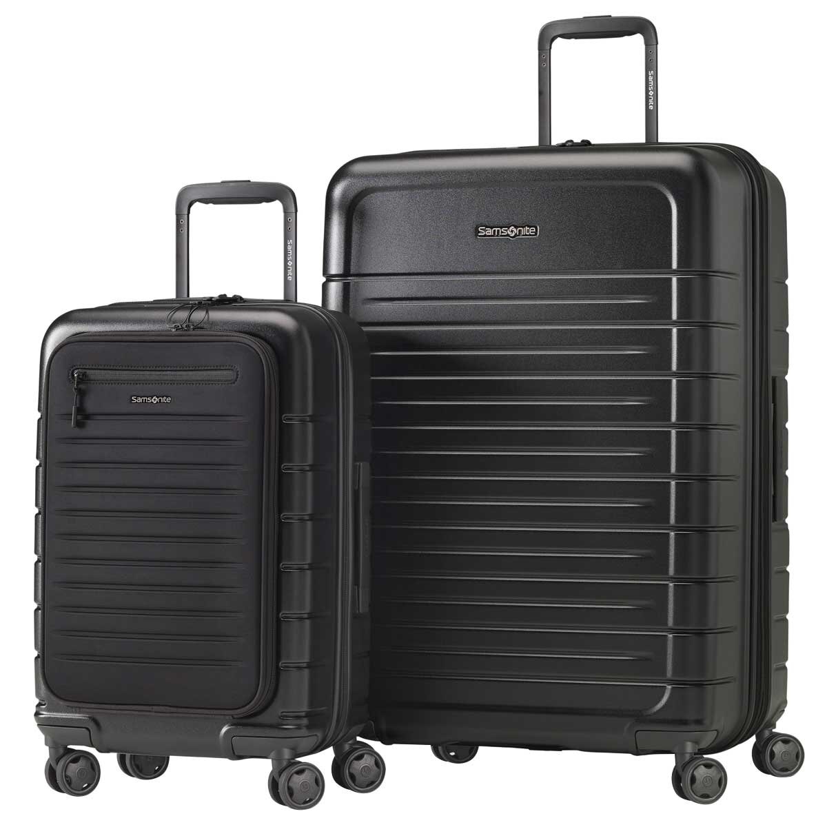 Samsonite Variate 2 Piece Luggage Set Black Samsonite Variate 2 Piece Luggage Set Black
