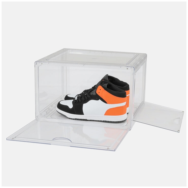 Stackable Shoebox & Organizer 4 Pack Stackable Shoebox & Organizer 4 Pack
