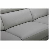Aiden & Ivy Leather Power Sectional With Ratchet Headrest Aiden & Ivy Leather Power Sectional With Ratchet Headrest