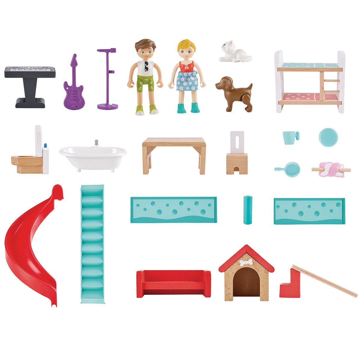 Hape Rock & Slide House Sound Effects Hape Rock & Slide House Sound Effects