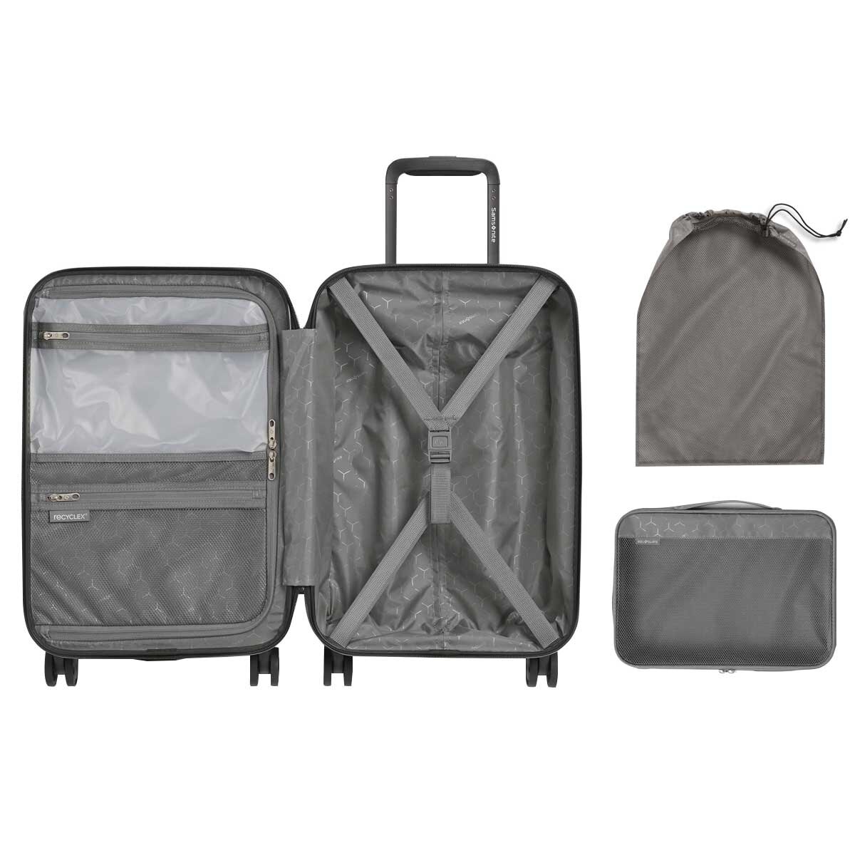 Samsonite Variate 2 Piece Luggage Set Black Samsonite Variate 2 Piece Luggage Set Black