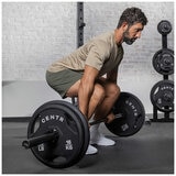 Centr 136kg Rubber Olympic Weight Set With Bar Centr 136kg Rubber Olympic Weight Set With Bar