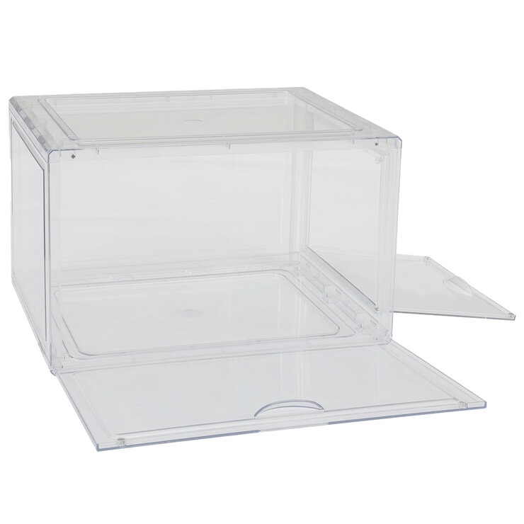 Stackable Shoebox & Organizer 4 Pack Stackable Shoebox & Organizer 4 Pack