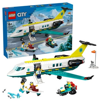 LEGO City Emergency Air Ambulance Airplane 60465 LEGO City Emergency Air Ambulance Airplane 60465