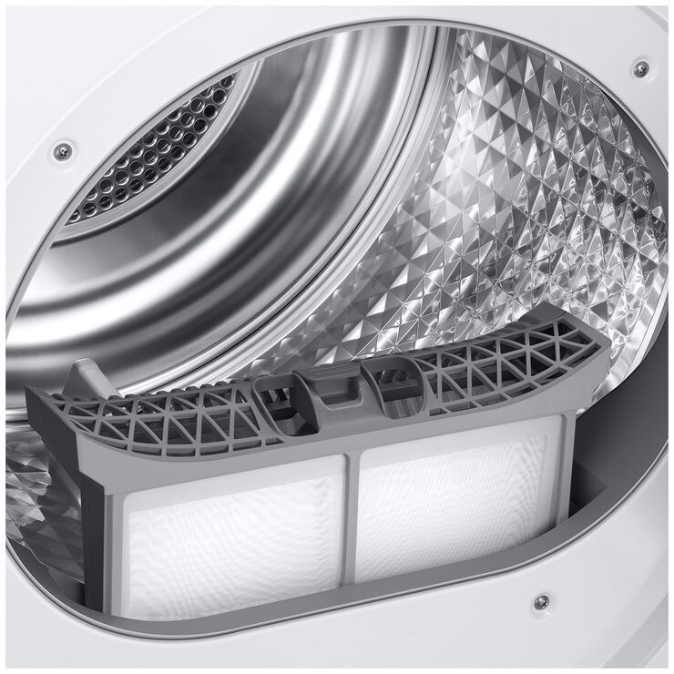 Samsung 9kg Heat Pump Smart Dryer White DV91T6440LE Samsung 9kg Heat Pump Smart Dryer White DV91T6440LE