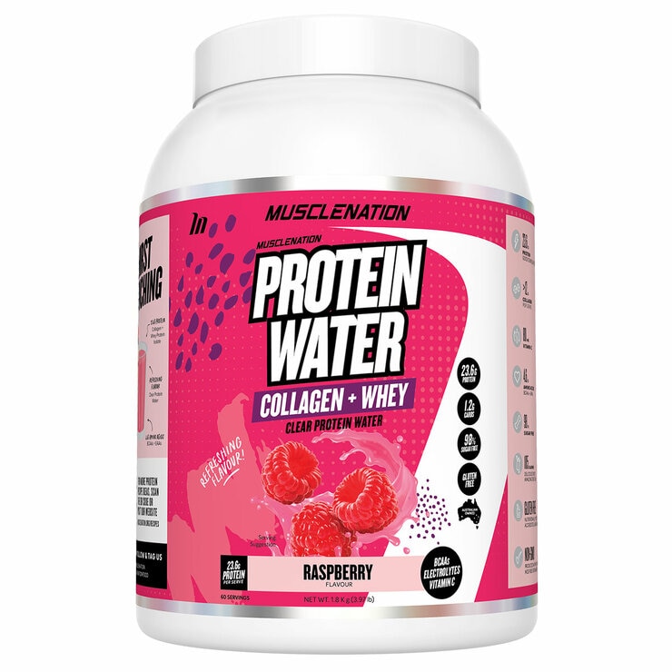 Muscle Nation Protein Water 1.8KG Raspberry Muscle Nation Protein Water 1.8KG Raspberry