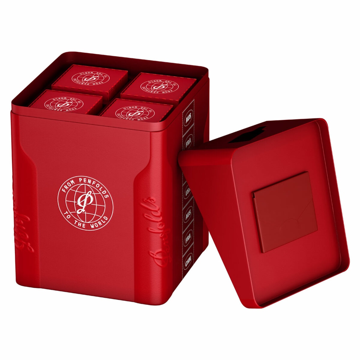 From Penfolds to the World Post Box Gift Set 4 x 750ml From Penfolds to the World Post Box Gift Set 4 x 750ml